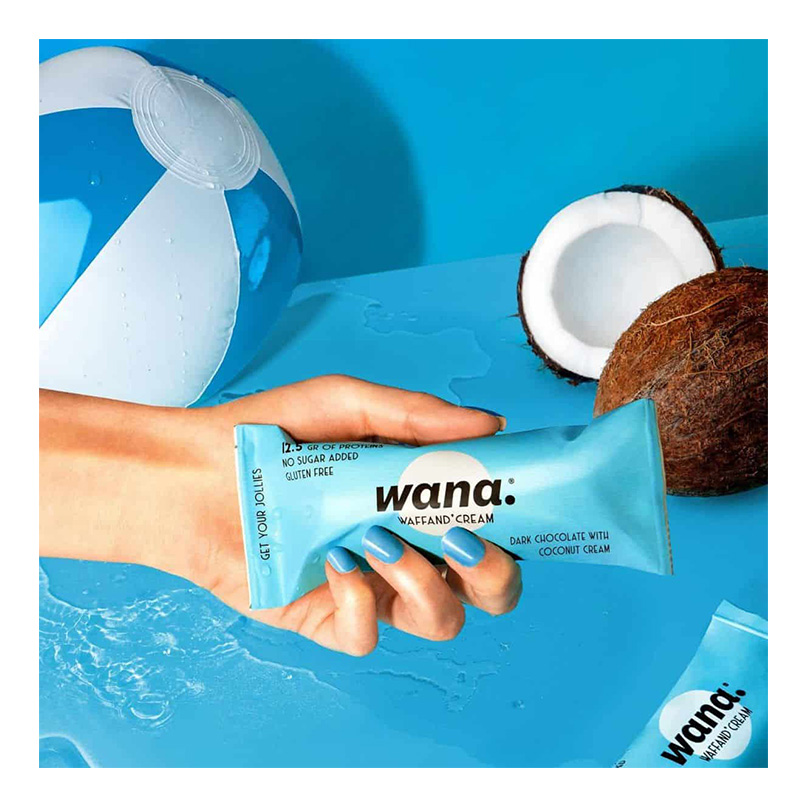 Wana Protein Bar 1x12 Box - Coconut Best Price in Abu Dhabi