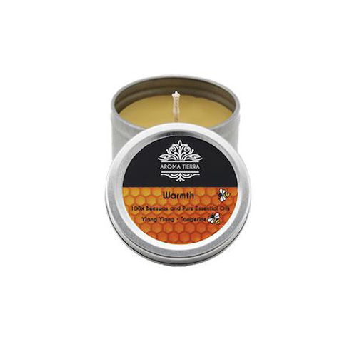 Warmth Travel Tin Aroma Beeswax Candles Distrubutor in Dubai