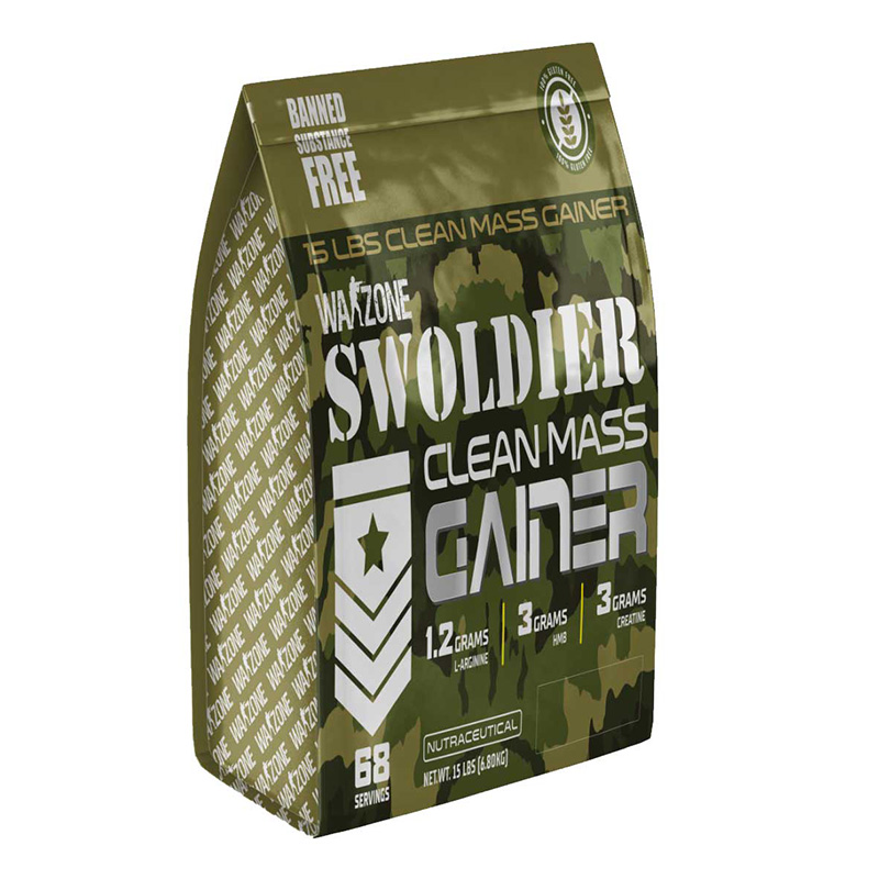 Warzone Swoldier Clean Mass Gainer 68 Servings - Milk Chocolate