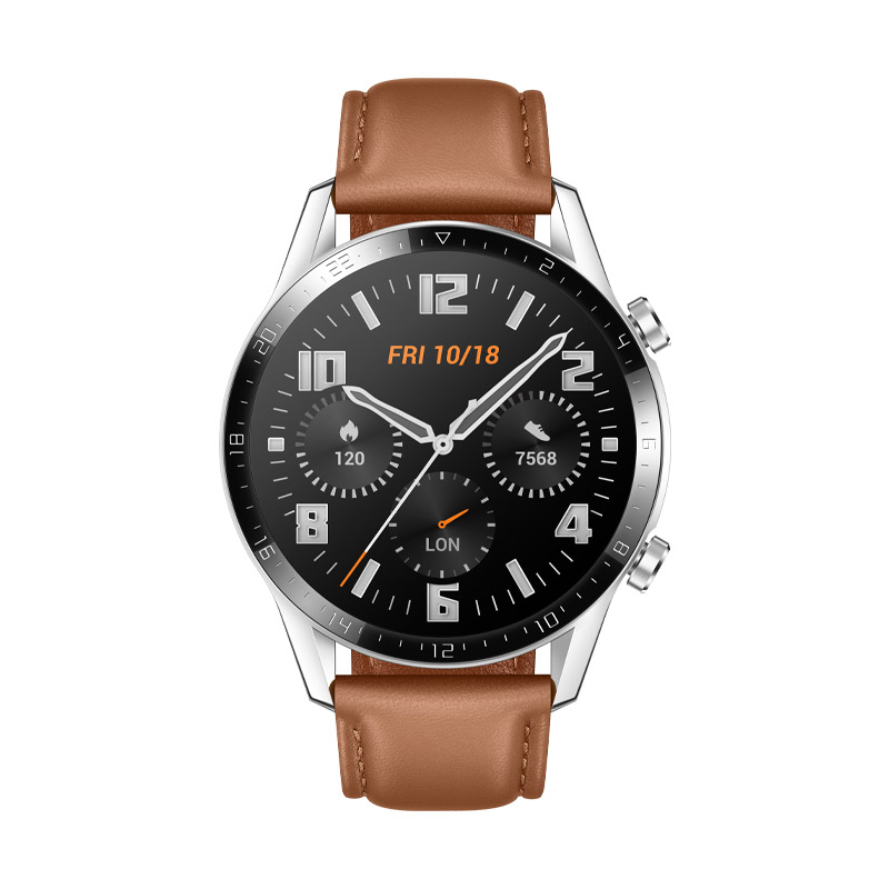 Huawei Watch GT 2 - Brown Fashion Leather