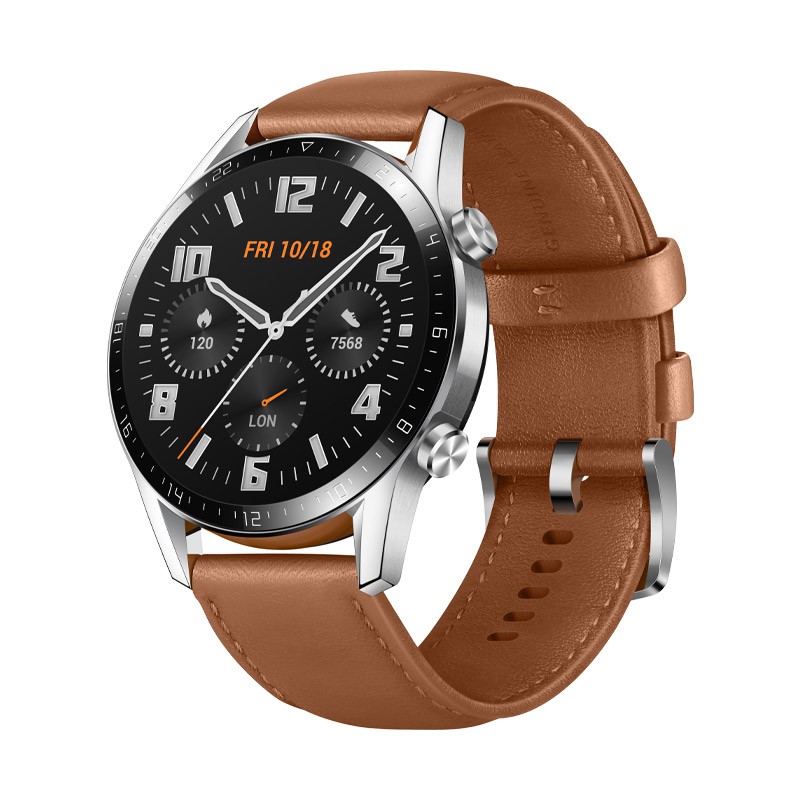 Huawei Watch GT 2 - Brown Fashion Leather