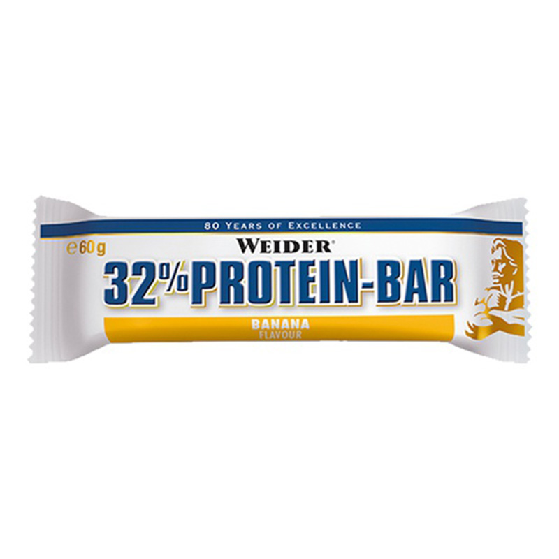 Weider 32% Protein Bar 60 G 12 Pcs in Box - Banana