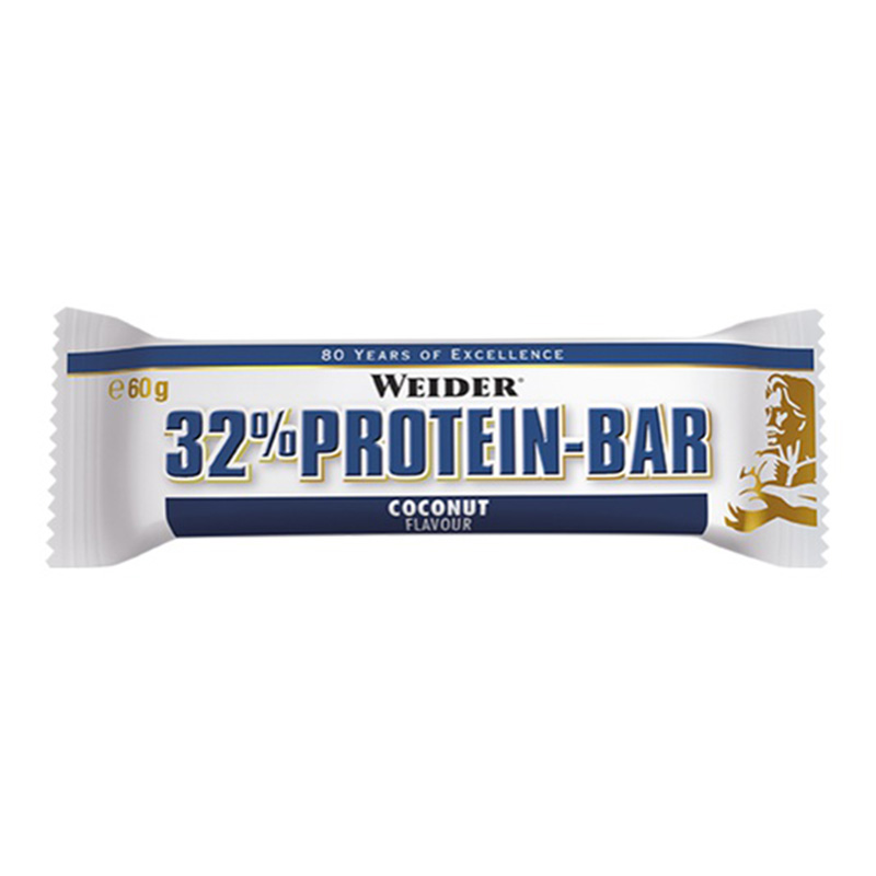 Weider 32% Protein Bar 60 G 12 Pcs in Box - Coconut