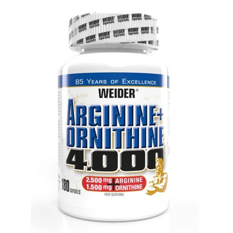 Weider Arginine+Ornithine 4000 180Caps