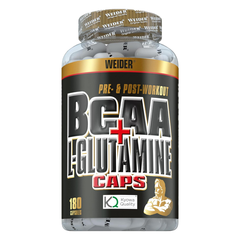 Weider BCAA + L-Glutamine Caps 180