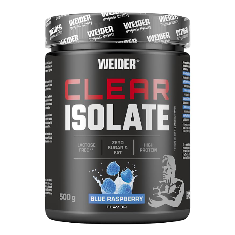 Weider Clear Isolate 500 G - Blue Raspberry