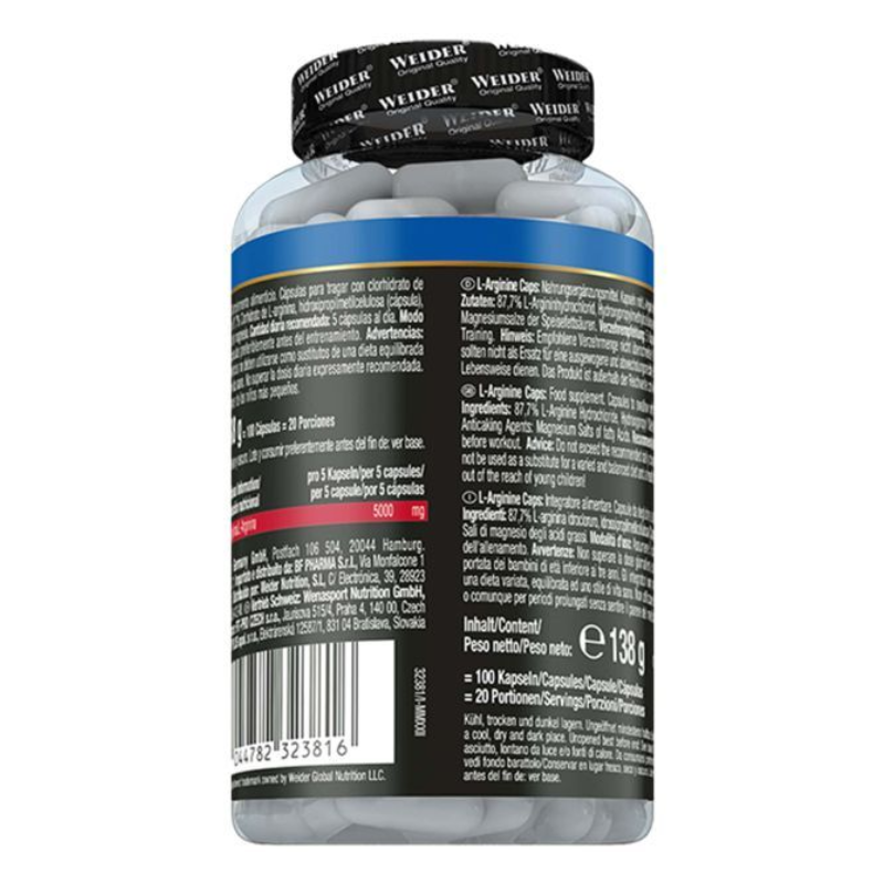 Weider L-Arginine 100 Caps Best Price in Dubai