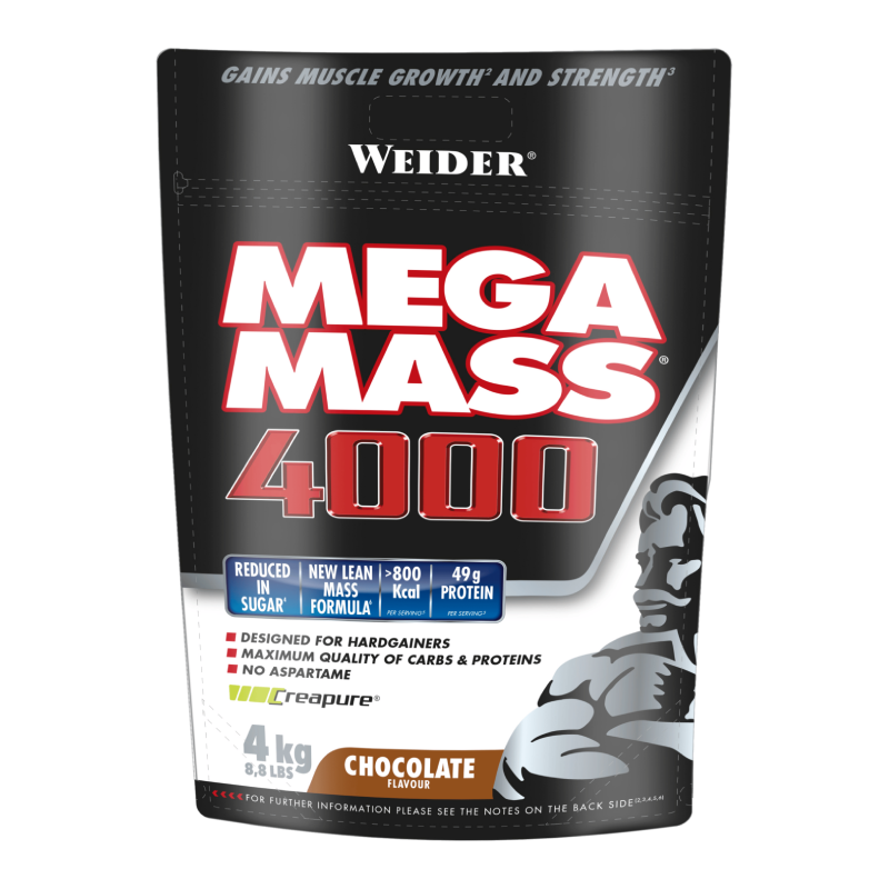 Weider Mega Mass 4000 4 KG - Chocolate