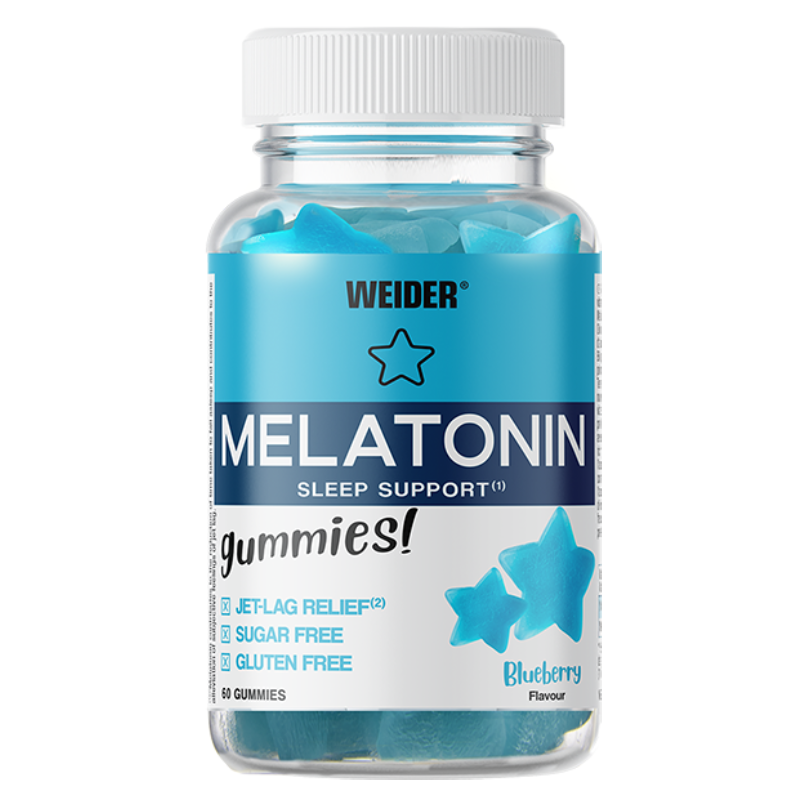 Weider Melatonin 60 Gummies - Blueberry