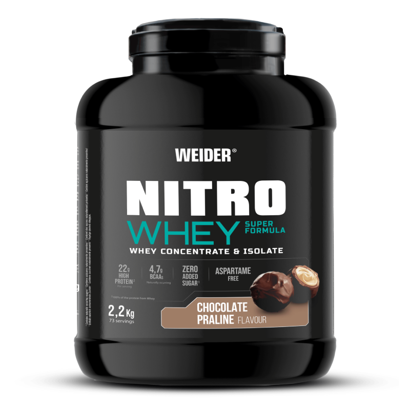 Weider Nitro Whey Super Formula 2.2 KG - Chocolate Praline