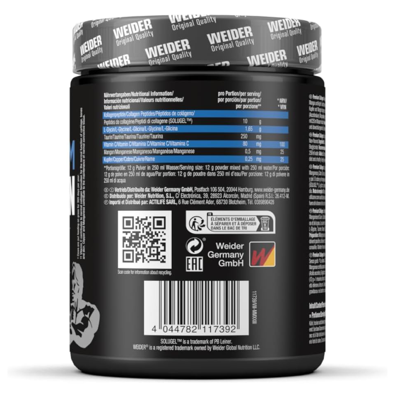 Weider Premium Collagen Powder 300 G - Unflavored Best Price in Abu Dhabi