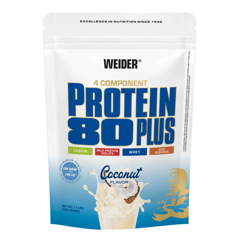 Weider Protein 80 Plus 500 G - Coconut