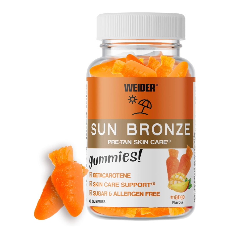 Weider Sun Bronze 40 Gummies