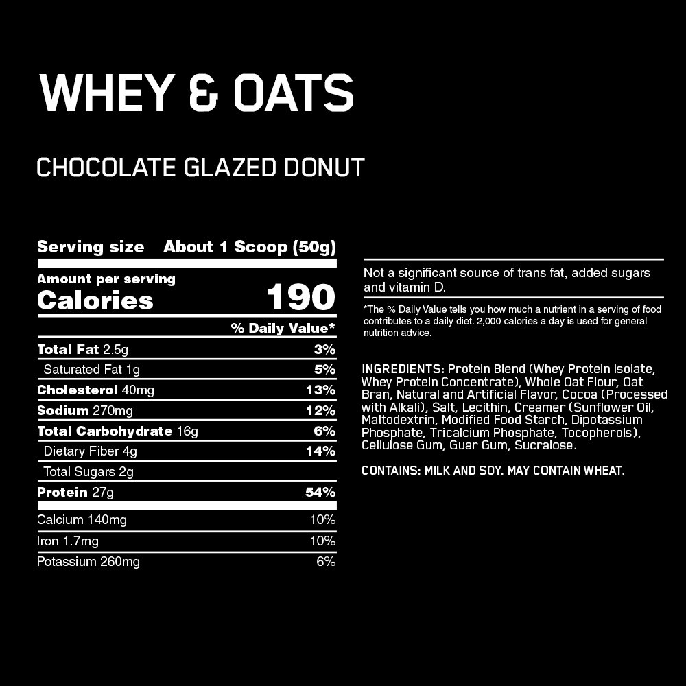 ON Whey & Oats