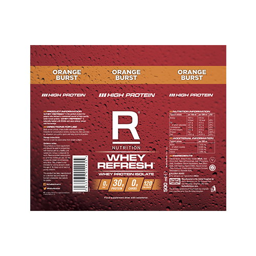 Reflex Whey Refresh 500ml x 10 Best Price in UAE