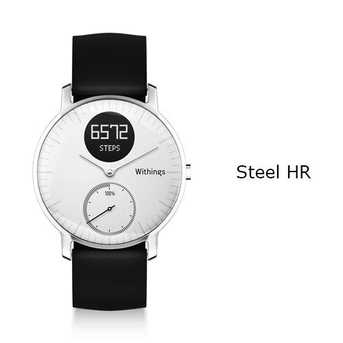 Withings Steel HR Watch 36mm White Price Dubai