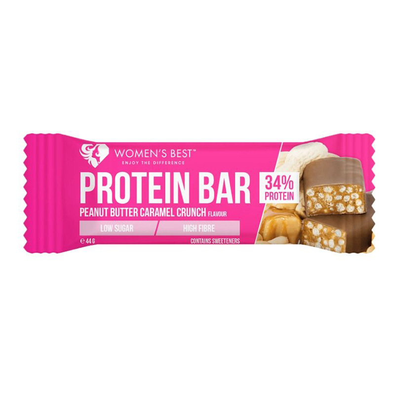 Womens Best Protein Bar Peanut Butter Caramel 1 x 12 Bars