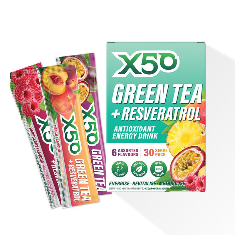 X50 Green Tea Assorted 30 Serving
