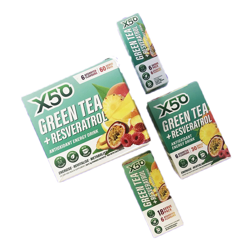 X50 Green Tea Assorted 30 Serving Best Price in Sharjah