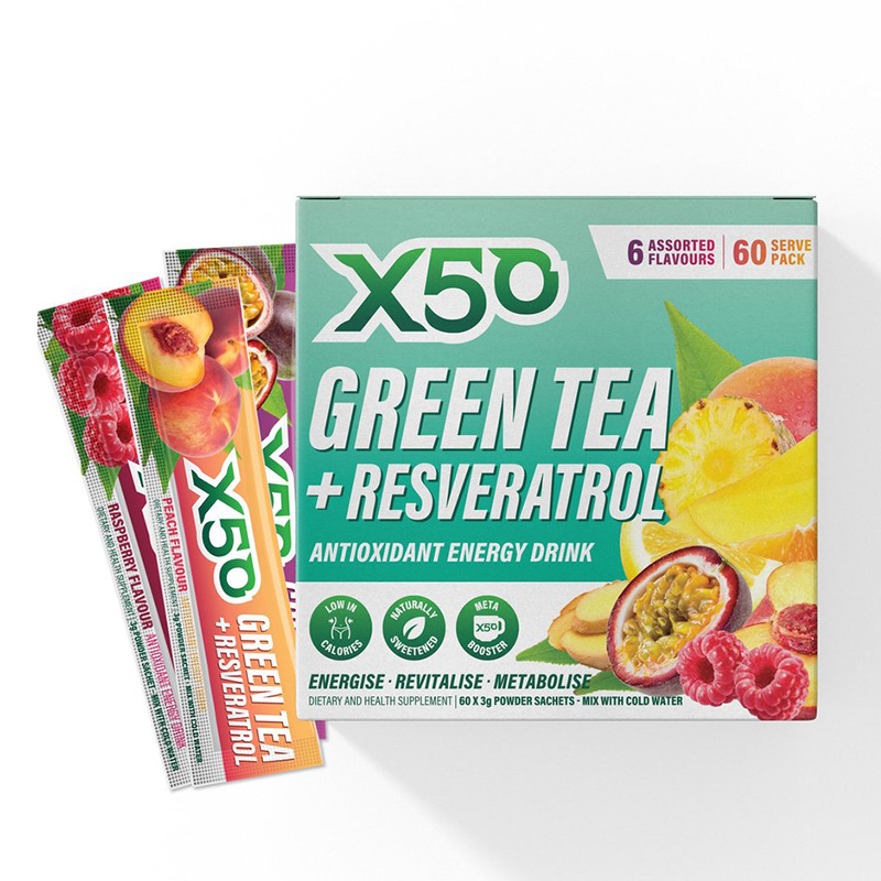 X50 Green Tea Assorted 60 Serving