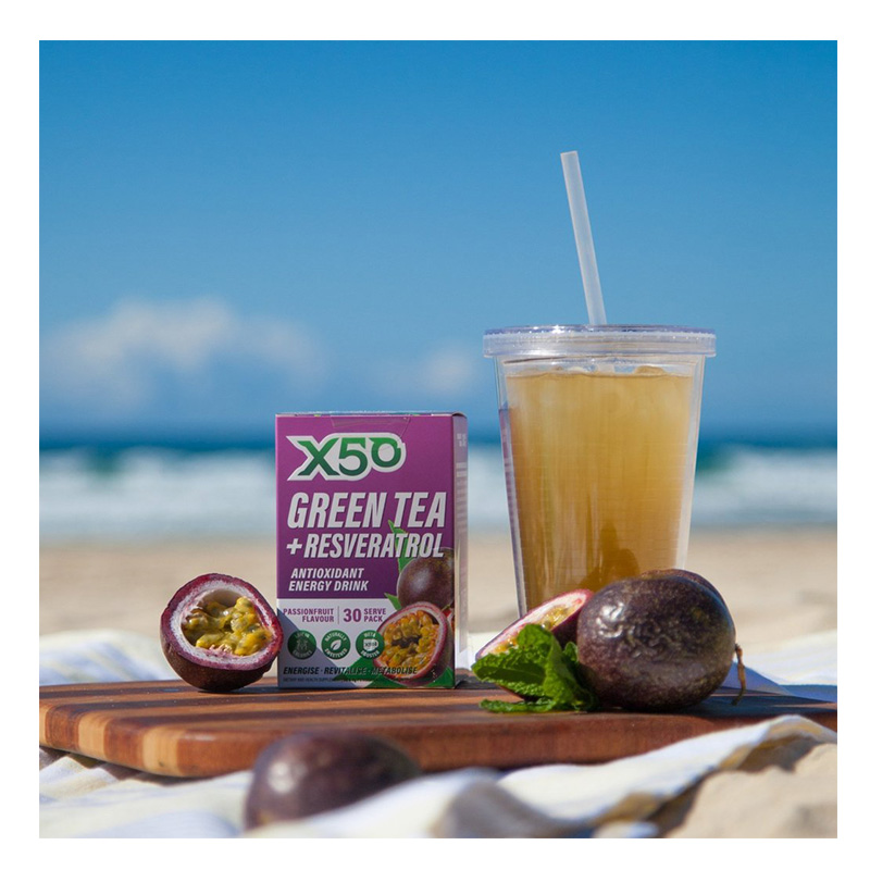 X50 Green Tea Passion Fruit 30 Serving Best Price in Dubai