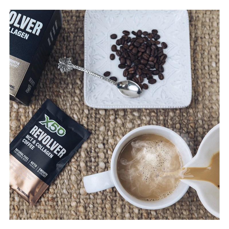 X50 Original Revolver MCT & Collagen Coffee Best Price in Abudhabi